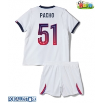 Paris Saint-Germain Willian Pacho #51 Bortedraktsett Barn 2026-27 Kortermet (+ Korte bukser)